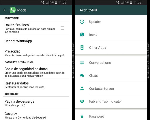 Utilizar dos cuentas de WhatsApp en Android