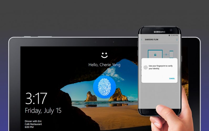 Cómo desbloquear Windows 10 con el Samsung Galaxy S8